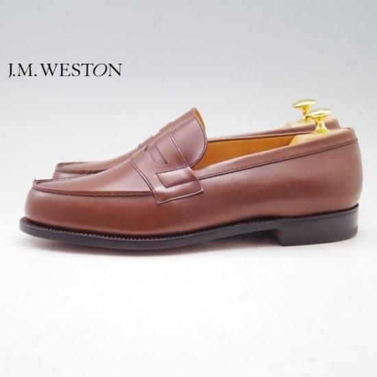 【極美品】jmweston 180コインローファー　7ハーフd J.M.WESTON 180 7D ブラックローファー