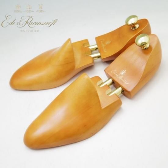 ★Ede&Ravenscroft 8.5E【貴重★メンズ/シューツリー】シューキーパー★a151
