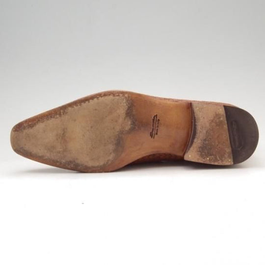 美品★サントーニ 5.5【ローファー】SANTONI★イントレ★a166