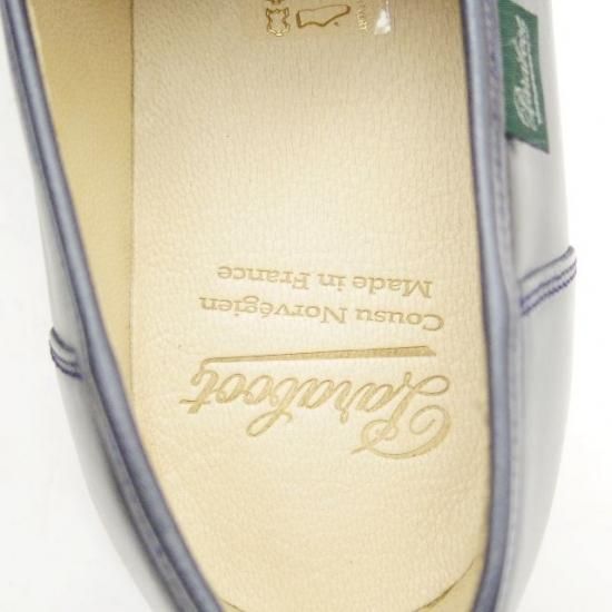 新品★パラブーツ SIZE 7.5【★REIMS/ランス】コインローファー/マルシェソール/カーフ/紺/Paraboot★a161