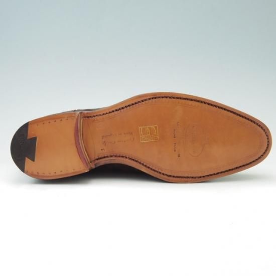 新品★チャーチ 75F/UK7.5【貴重★ストレートチップ/GOODRICH 2】108ラスト/スエード/濃茶/メンズ★a159