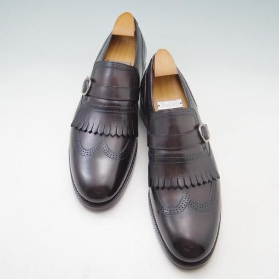 新品★ベルルッティ 7.5【★モンクストラップ】Berluti★a157