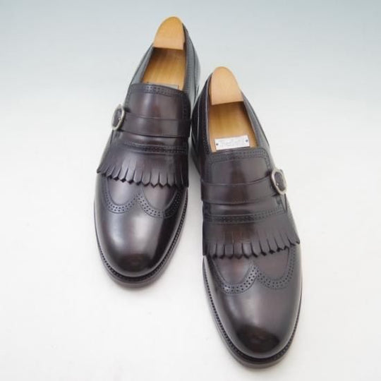 新品★ベルルッティ 7.5【★モンクストラップ】Berluti★a157