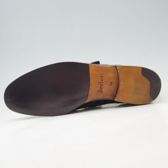 新品★ベルルッティ 7.5【★モンクストラップ】Berluti★a157