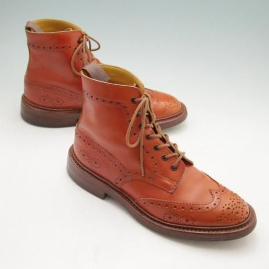 美品★トリッカーズ SIZE 7【貴重★(英)ポールスミス別注/Paul Smith】カントリーブーツ/M6178/カーフ/茶/Tricker's★a185