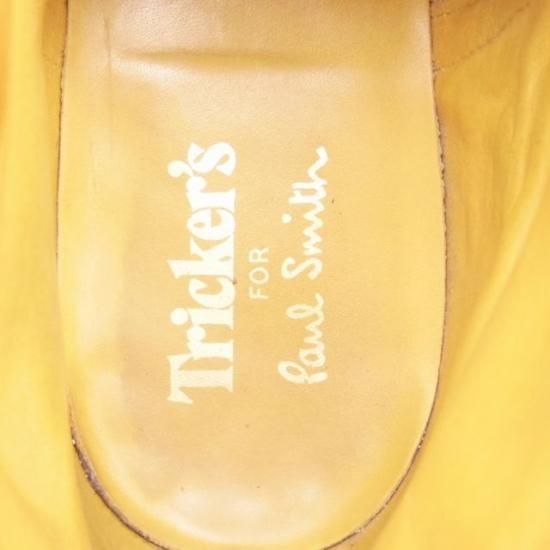 美品★トリッカーズ SIZE 7【貴重★(英)ポールスミス別注/Paul Smith】カントリーブーツ/M6178/カーフ/茶/Tricker's★a185