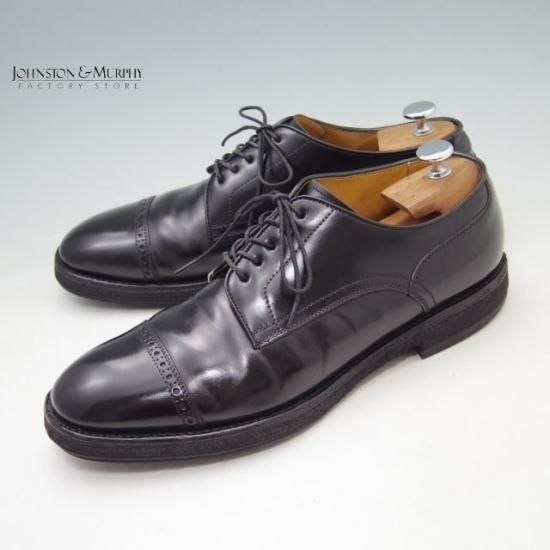 美品★ジョンストン&マーフィー 8.5【★コードバン仕様】シューズ★a182