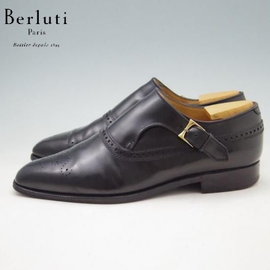 ★ベルルッティ 6.5【Berluti★モンクストラップ】★a180