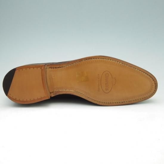 新品★チャーチ 60F/UK6【★セミブローグ/136ラスト/LONDON/ロンドン】スエード/濃茶/メンズ/Church's★a172