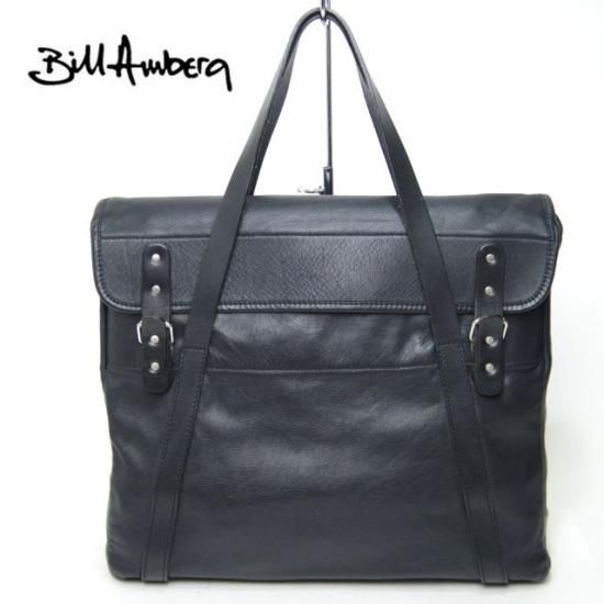 美品☆(英)ビルアンバーグ【☆鞄】 メンズ トート バッグ☆N42a156