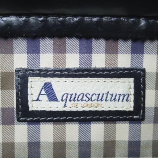専用 Aquascutum レザー ハンドバッグ ダレスバッグ ☆アクアスキュータム【☆鞄】ダレス バッグ メンズ ビジネス☆N4439