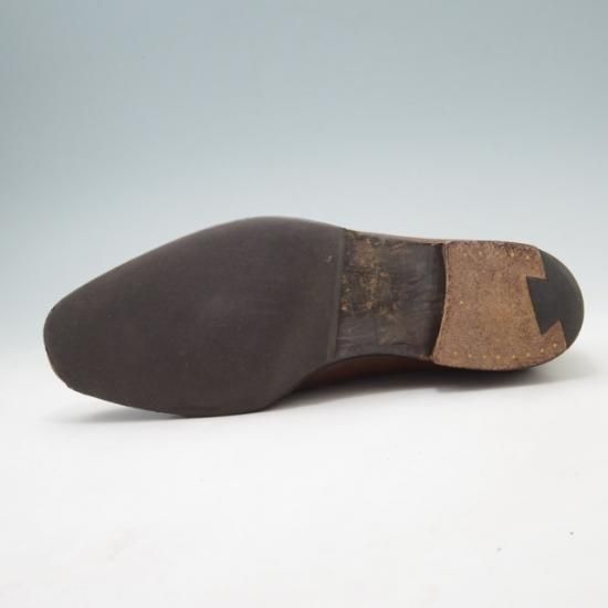 ★クロケット&ジョーンズ 6E【★ハンドグレード/ホールカット】カーフ/茶/メンズ/Crockett&Jones★a207