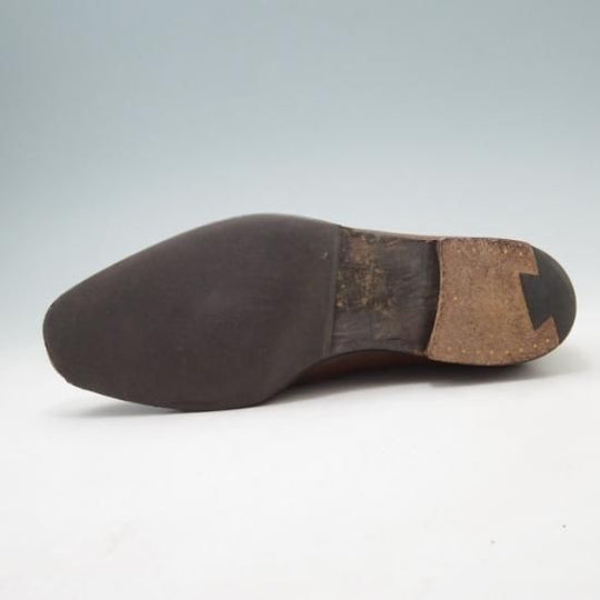 ★クロケット&ジョーンズ 6E【★ハンドグレード/ホールカット】カーフ/茶/メンズ/Crockett&Jones★a207