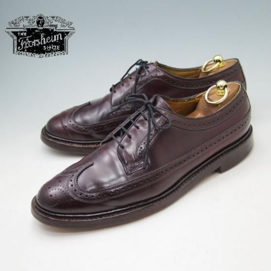 ☆フローシャイム 9.5D【☆コードバン】Florsheim インペリアル☆a199