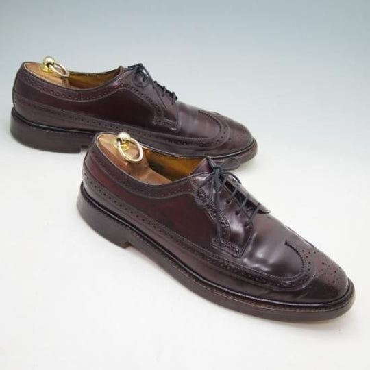 ★フローシャイム 9.5D【★コードバン】Florsheim インペリアル★a199