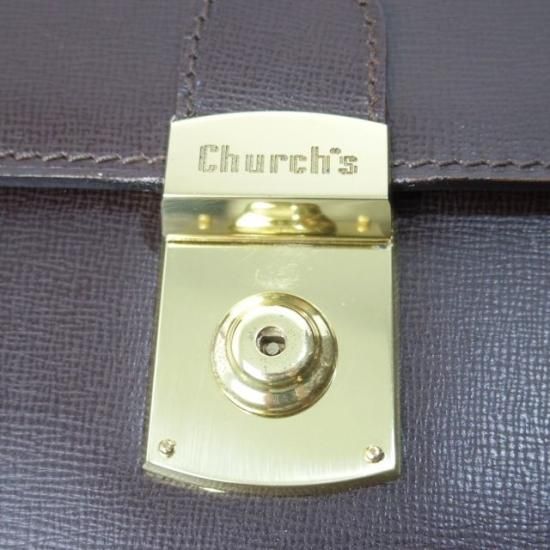 極美品★CHURCH’S【希少★ブリーフケース】日本未入荷★N42a187