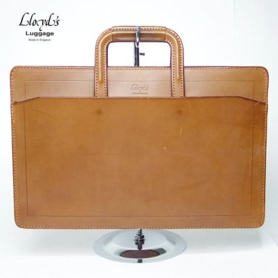 美品★ロイド Lloyd's 【★ブリーフケース】ブライドルレザー★a0N4447