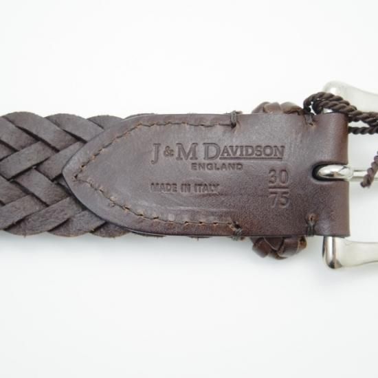 新品★J&Mデヴィッドソン 30/75cm【★メンズ】 メッシュ ベルト★a002