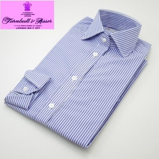 未使用★(英)ターンブル＆アッサー SIZE 6 【★レディース シャツ】ヴァルカナイズロンドン取扱い/TURNBULL&ASSER★a0N4444