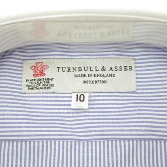 未使用★(英)ターンブル＆アッサー 10【★レディース】 シャツ★a0N4443