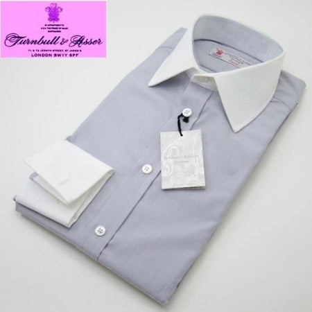 未使用★(英)ターンブル＆アッサー SIZE 14 1/2 37cm【★ヴァルカナイズロンドン取扱い】シャツ/TURNBULL&ASSER★a0N4442