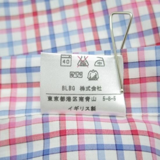 未使用★(英)ターンブル＆アッサーSIZE 15 1/2 39cm【★ヴァルカナイズロンドン取扱い】シャツ/TURNBULL&ASSER★a0N3642