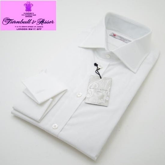 未使用★(英)ターンブル＆アッサー15 3/4 40cm【★シャツ】★a0N4440