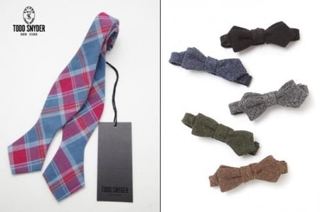 未使用★(米)トッドスナイダー【★メンズ】 ボウタイ/蝶ネクタイ★a0N3655