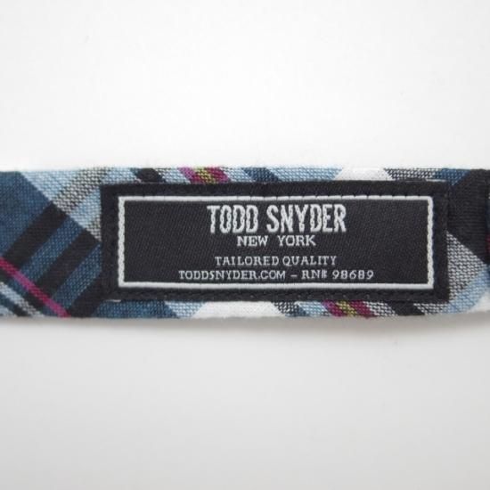 未使用★(米)トッドスナイダー【★メンズ】 ボウタイ/蝶ネクタイ★a0N3657
