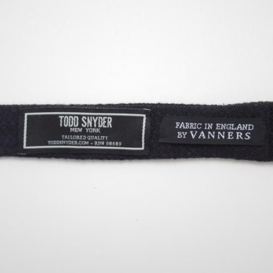 未使用★(米)トッドスナイダー【★メンズ】 ボウタイ/蝶ネクタイ★a0N3661