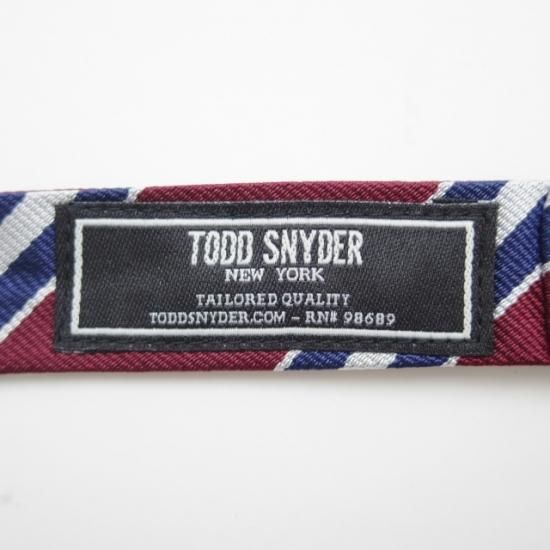 未使用★(米)トッドスナイダー【★メンズ】 ボウタイ/蝶ネクタイ★a0N3650