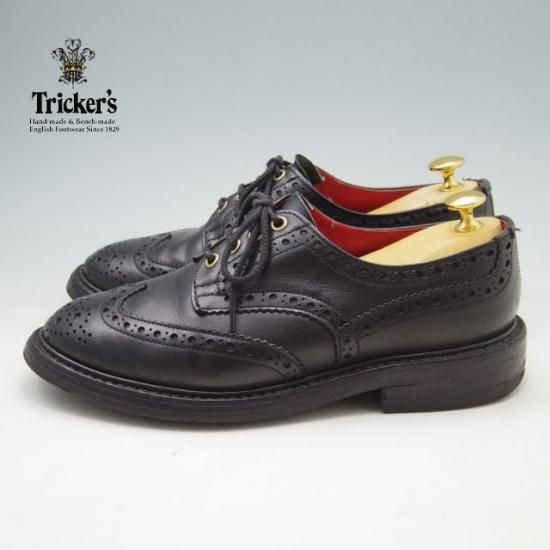★トリッカーズ SIZE 6.5【★ダイナイトソール仕様/BOURTON/バートン】カントリーシューズ/黒/Tricker's★a222