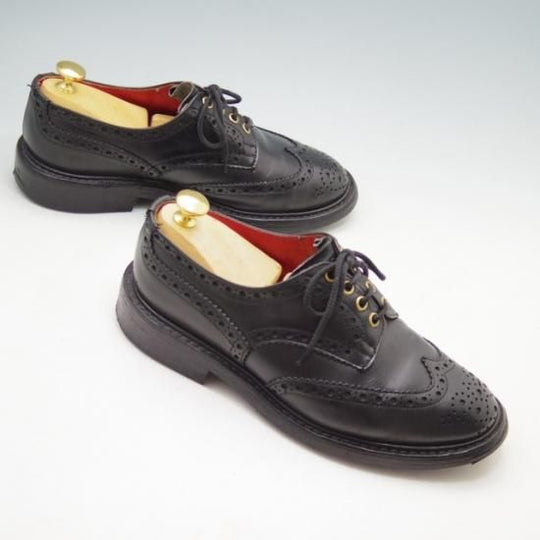 ★トリッカーズ SIZE 6.5【★ダイナイトソール仕様/BOURTON/バートン】カントリーシューズ/黒/Tricker's★a222