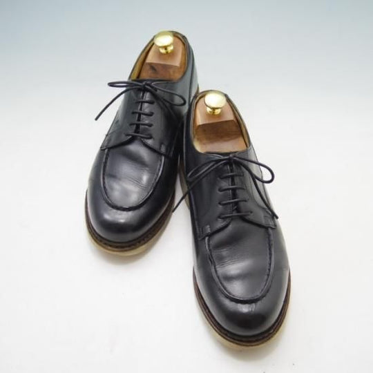 ★パラブーツ 6.5【貴重★シャンボード/UNITED ARROWS Diztrict別注】CHAMBORD/TEXソール/Uチップ/カーフ/黒/Paraboot★a221