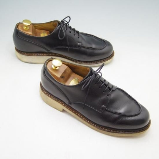 ★パラブーツ 6.5【貴重★シャンボード/UNITED ARROWS Diztrict別注】CHAMBORD/TEXソール/Uチップ/カーフ/黒/Paraboot★a221