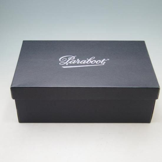 ★パラブーツ 6.5【貴重★シャンボード/UNITED ARROWS Diztrict別注】CHAMBORD/TEXソール/Uチップ/カーフ/黒/Paraboot★a221