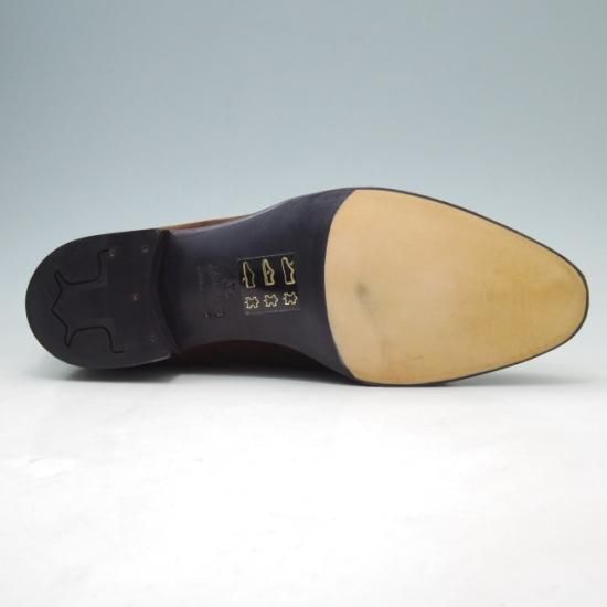未使用★ジョンロブ 7.5EE【定価20万以上★プレステージライン/BERKLEY/7000ラスト】サイドモンク/スエード/濃茶/メンズ/JOHN LOBB★a218