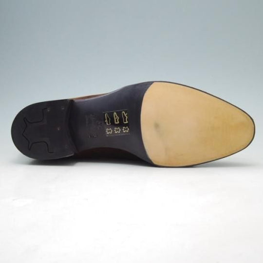 未使用★ジョンロブ 7.5EE【定価20万以上★プレステージライン/BERKLEY/7000ラスト】サイドモンク/スエード/濃茶/メンズ/JOHN LOBB★a218