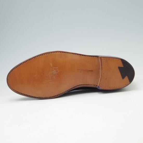 新品★クロケット&ジョーンズ6EX【★(英)GIEVES&HAWKES別注/ギブス&ホークス】タッセルローファー/カーフ/黒/メンズ/Crockett&Jones★a216