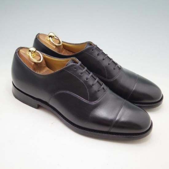 美品★チャーチ 80G/UK8【★貴重100ラスト/コンサル同仕様/BALMORAL】ストレートチップ/カーフ/黒/Church's★a214
