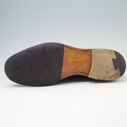 美品★チャーチ 80G/UK8【★貴重100ラスト/コンサル同仕様/BALMORAL】ストレートチップ/カーフ/黒/Church's★a214