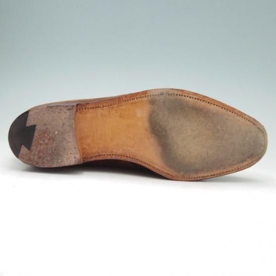 極美品★クロケット＆ジョーンズ 8.5E【貴重★(英)ポールスミスコレクション別注/Paul Smith】Chukka 2/チャッカブーツ/スエード/茶/Crockett&Jones★a236