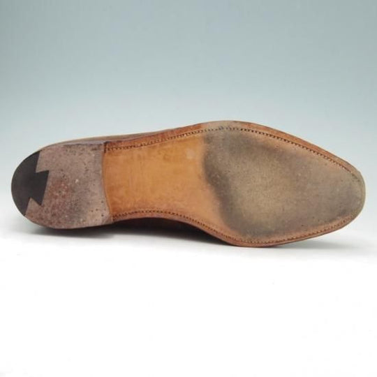 極美品★クロケット＆ジョーンズ 8.5E【貴重★(英)ポールスミスコレクション別注/Paul Smith】Chukka 2/チャッカブーツ/スエード/茶/Crockett&Jones★a236