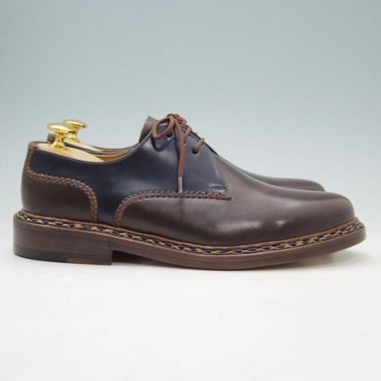 新品★HEINRICHディンケラッカー 6【★限定】紺茶コードバン★a228