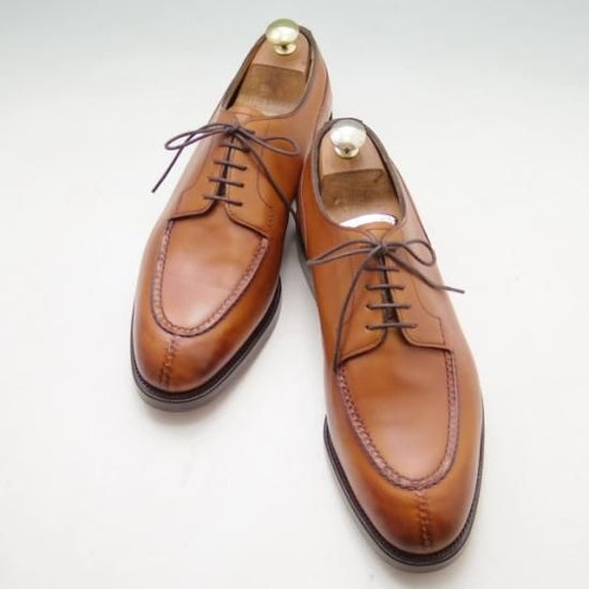 新品★エドワードグリーン 7E【定価￥205,700-★DOVER/ドーバー/32ラスト】Uチップ/カーフ/チェスナット/茶/EDWARD GREEN★a226