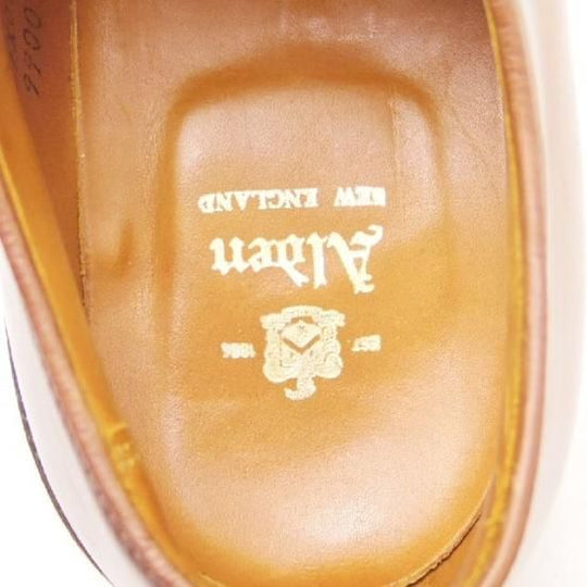 美品★オールデン 8E【貴重★ラベロ色/コードバン/9900】バリーラスト/プレーントゥ/メンズ/茶/Alden★a188