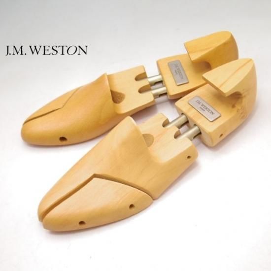 美品★JM.ウェストン SIZE 6【定価￥15,400-★純正シューツリー/022L】木製シューキーパー/メンズ/Weston/ウエストン★a258