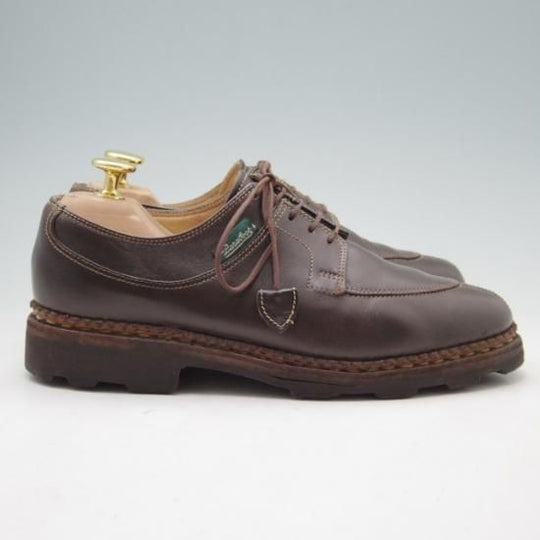 極上★パラブーツ(レディース) SIZE 3.5【★Uチップ/濃茶】リスレザー/グリフソール/Paraboot★a246