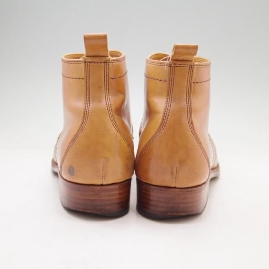 ★ショセchausser 42/26cm【希少色★NATURAL】コードバン★a253