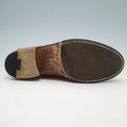 ★ショセchausser 42/26cm【希少色★NATURAL】コードバン★a253